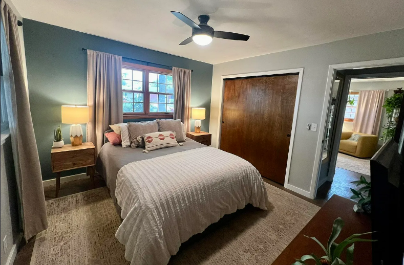 Blackhawk master bedroom after renovation