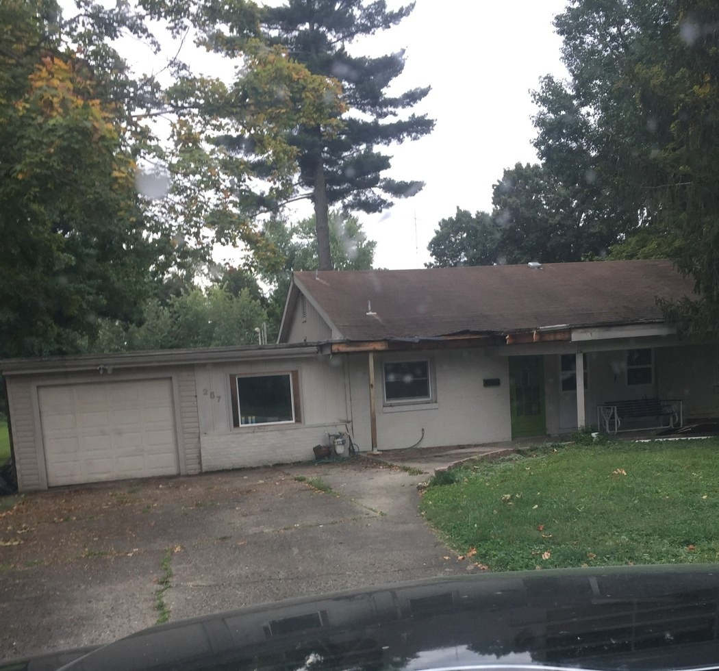 Circle Drive exterior before
