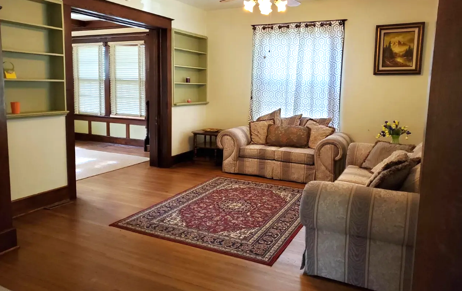 Douglas living room before