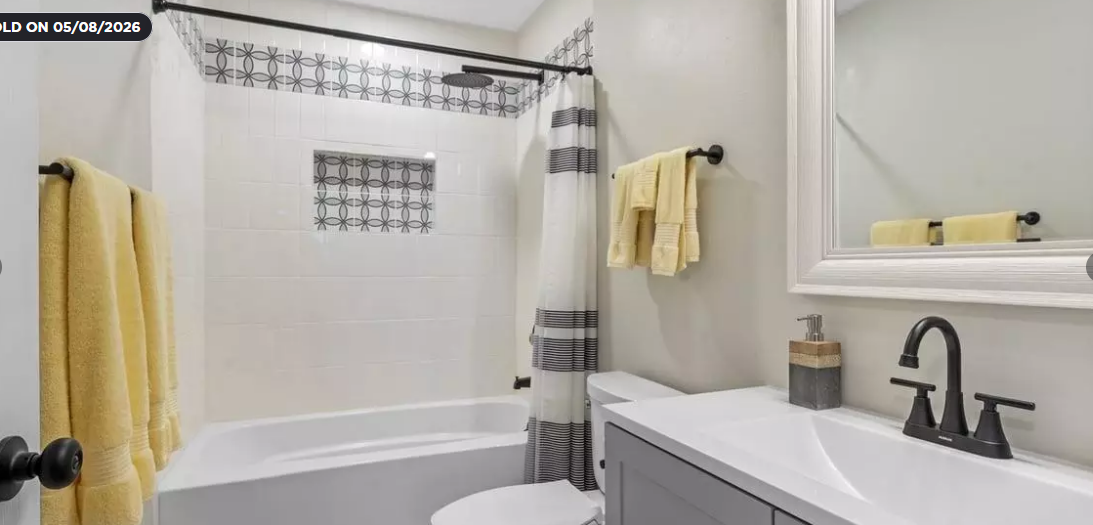 McArthy finished guest bathroom